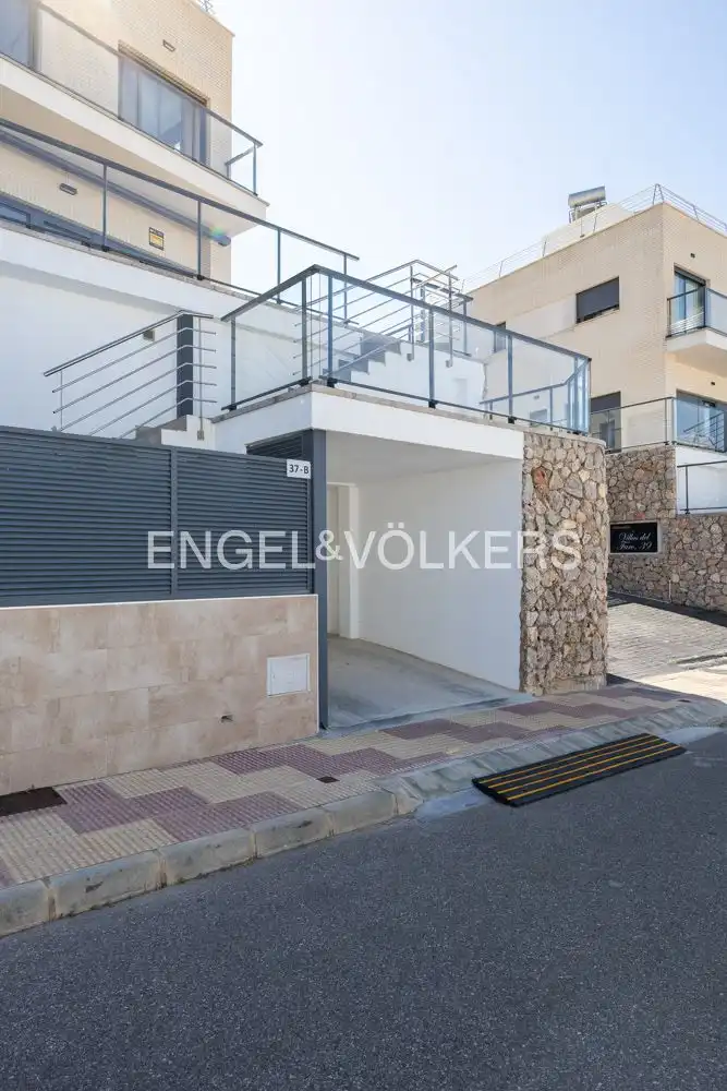 Exterior view of Houses for sale in Cullera  with Air Conditioner, Heating and Private garden