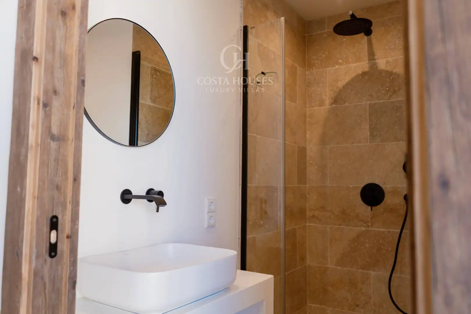 Baño de Casa o chalet en venta en Benissa con Aire acondicionado, Calefacción y Jardín privado