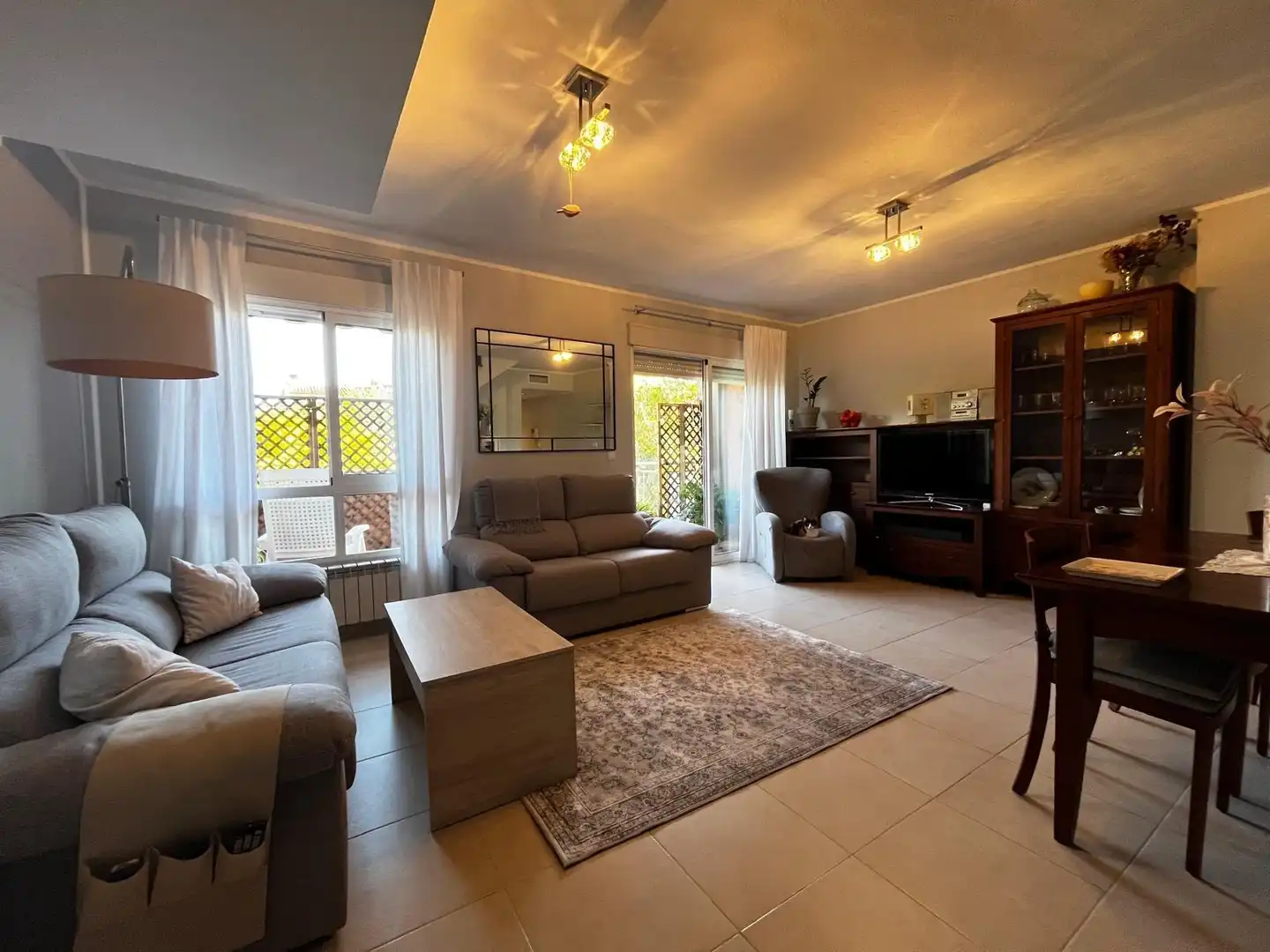 Living room of Attic for sale in Murcia  with Air Conditioner, Heating and Private garden