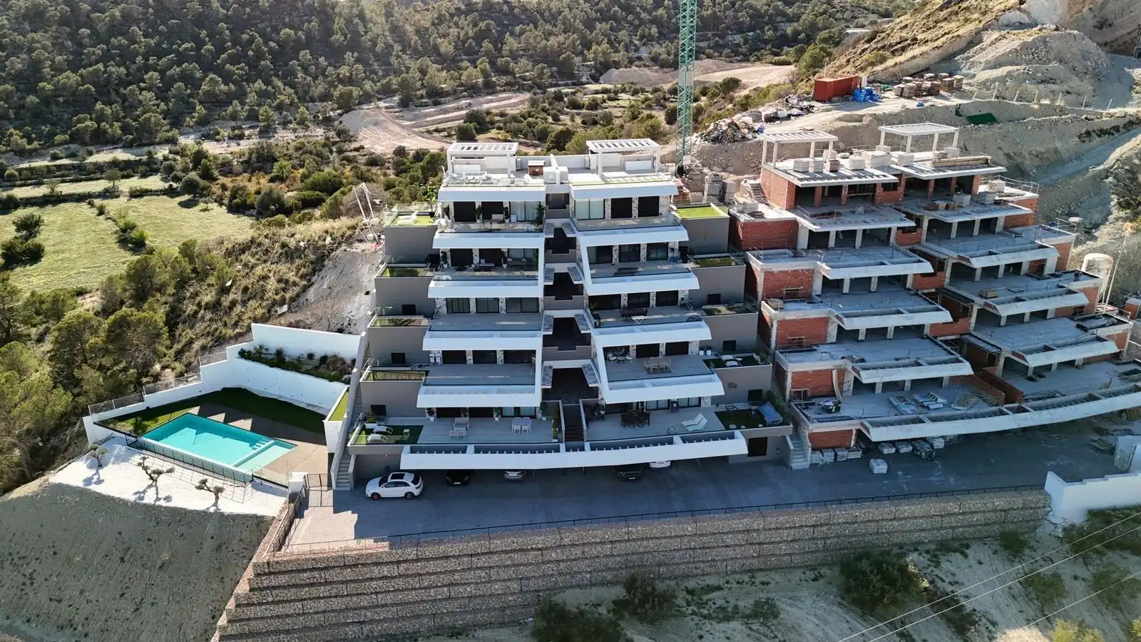 Vista exterior de Apartament en venda en Finestrat amb Aire condicionat, Calefacció i Terrassa
