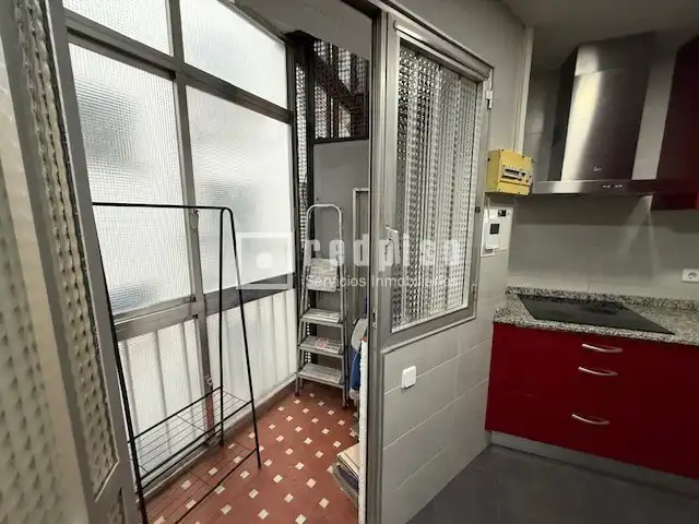 Cocina de Piso de alquiler en Madrid con Aire acondicionado, Calefacción y Parquet