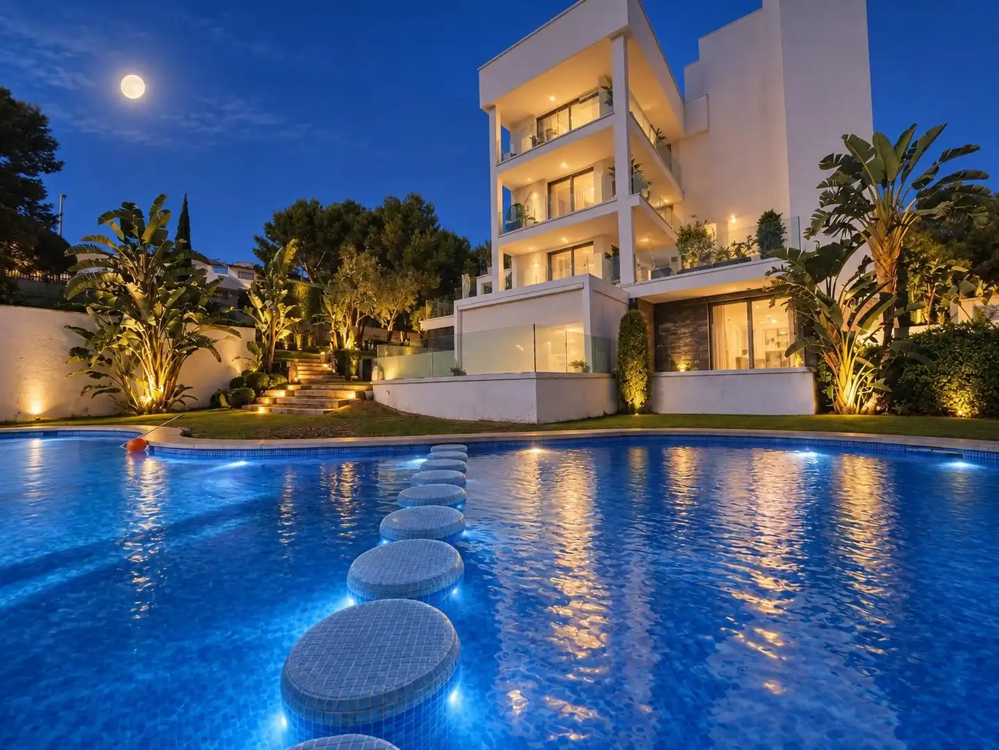 Bajo con piscina en venta en Palmanova