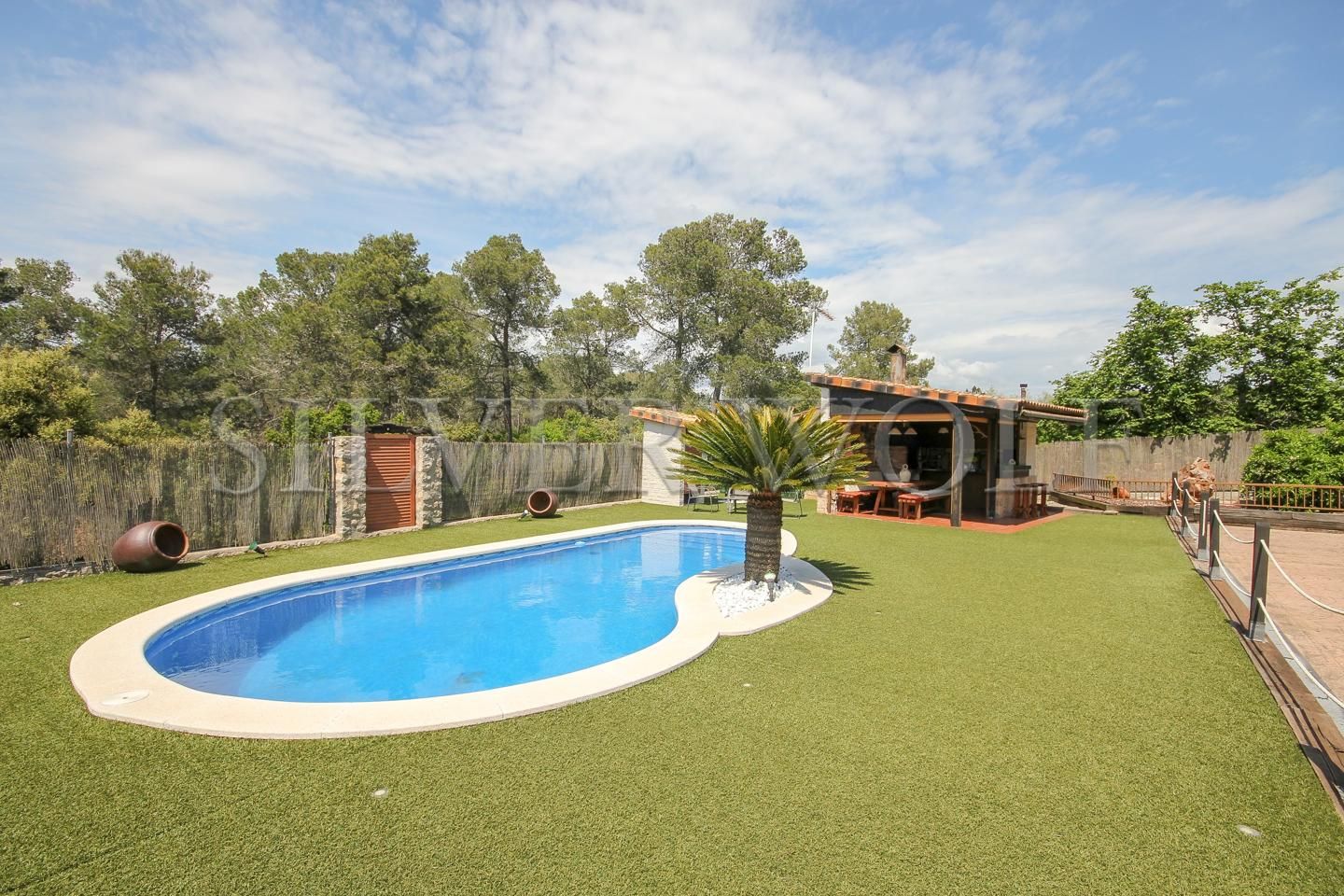 Swimming pool of House or chalet for sale in Olesa de Bonesvalls  with Heating, Private garden and Terrace