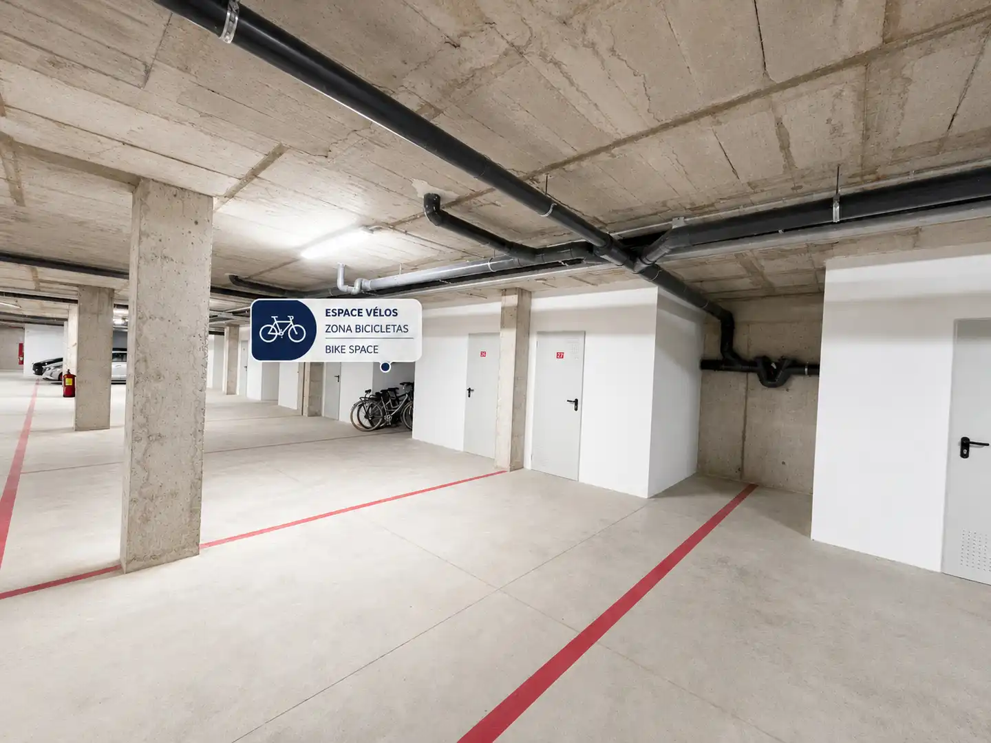 Parkplatz von Wohnung zum Verkauf in Cartagena mit Klimaanlage, Heizung und Terrasse