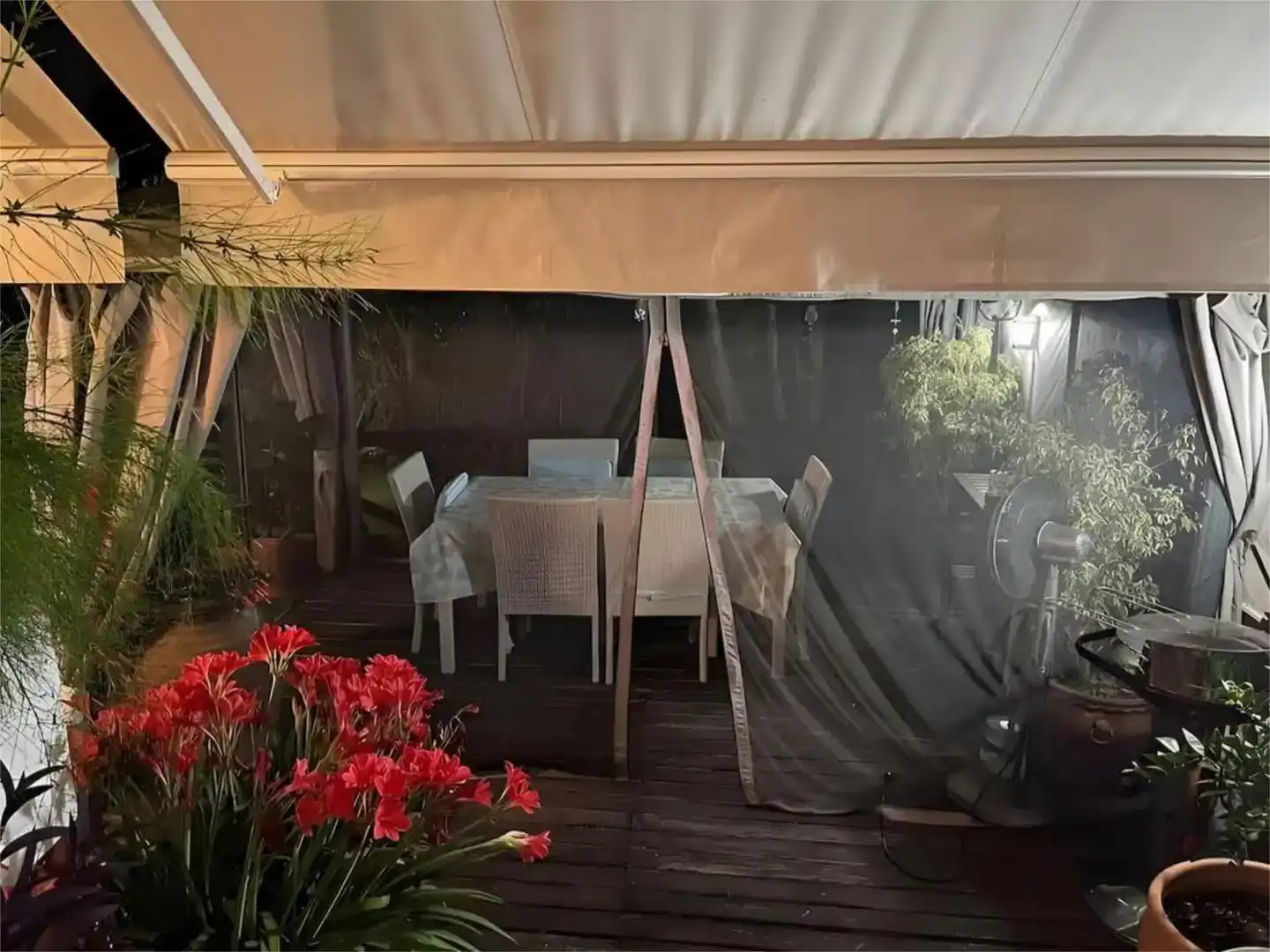 Terrassa de Pis de lloguer en Rota amb Aire condicionat, Jardí privat i Parquet
