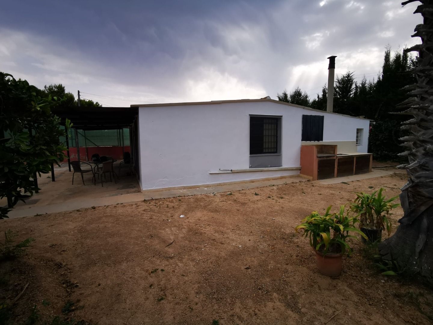 Exterior view of House or chalet for sale in San Javier  with Private garden