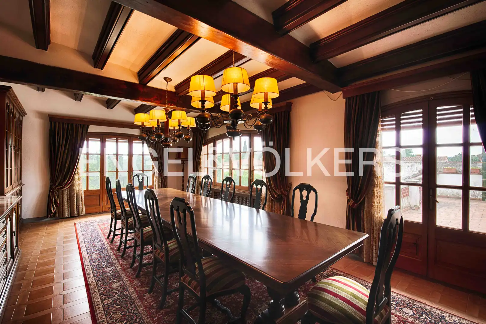 Comedor de Casa adosada en venta en Ordis con Calefacción, Jardín privado y Terraza