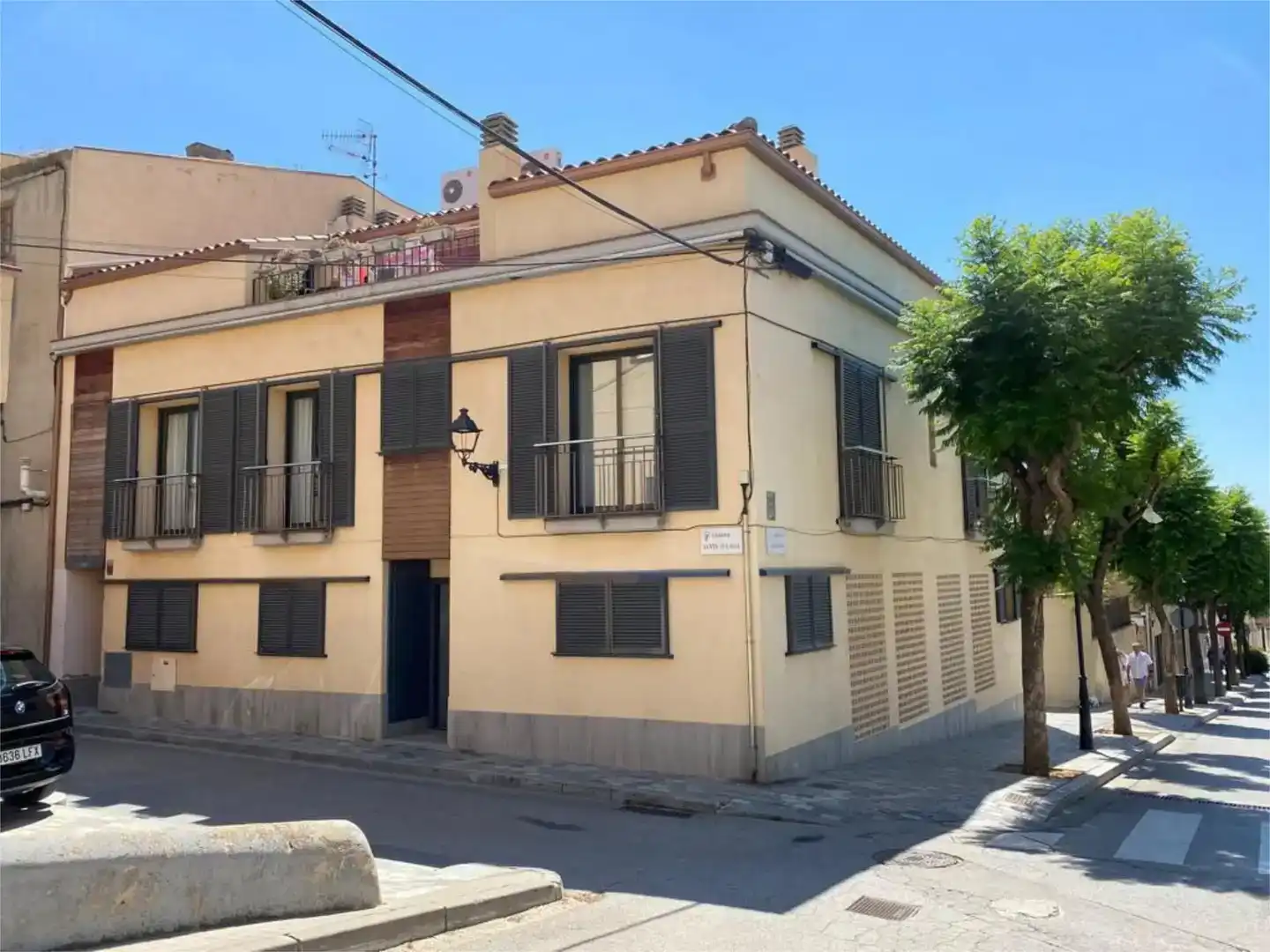 Exterior view of Flat for rent in Alella  with Air Conditioner