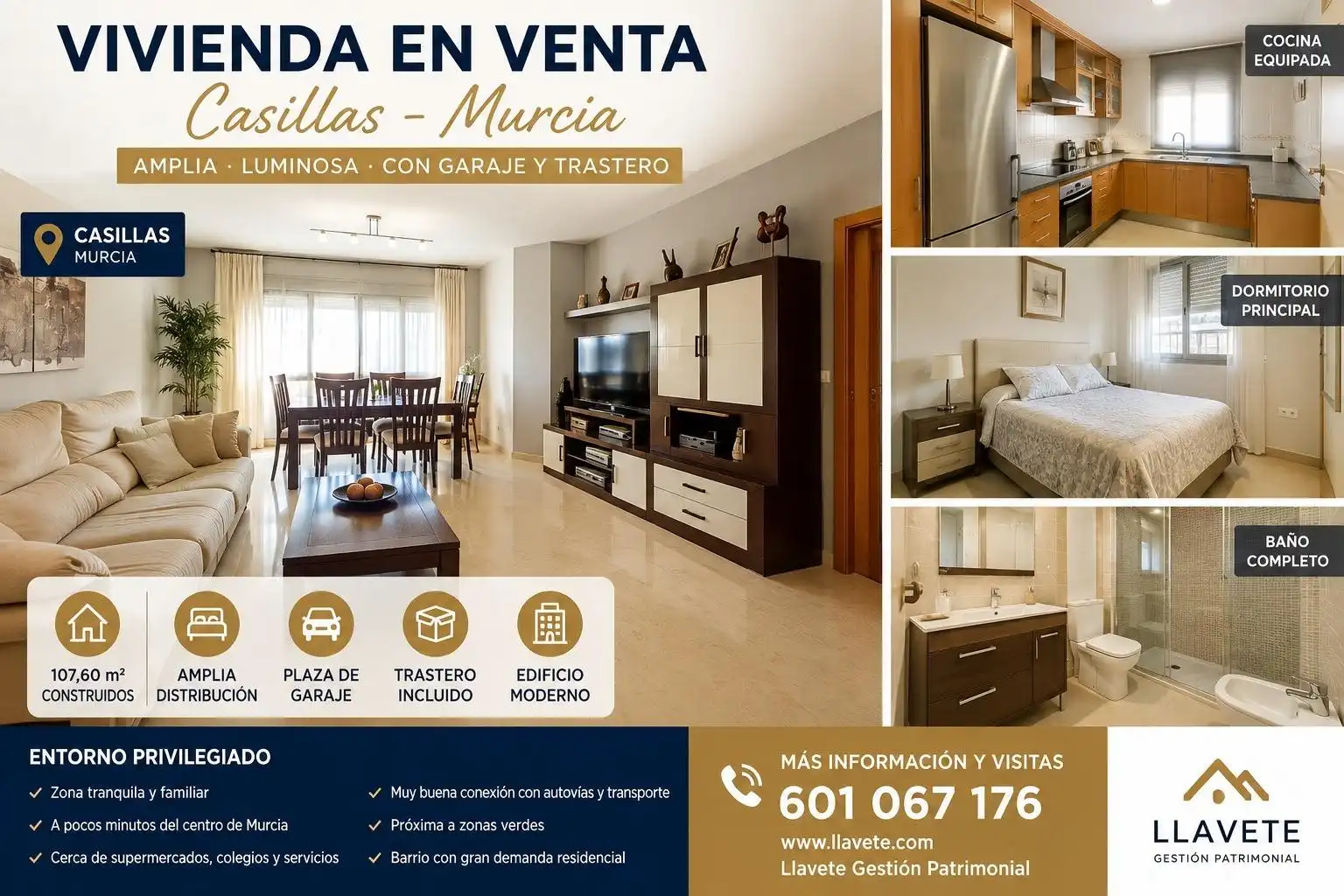 Vista exterior de Piso en venta en Murcia con Jardín privado, Trastero y Amueblado