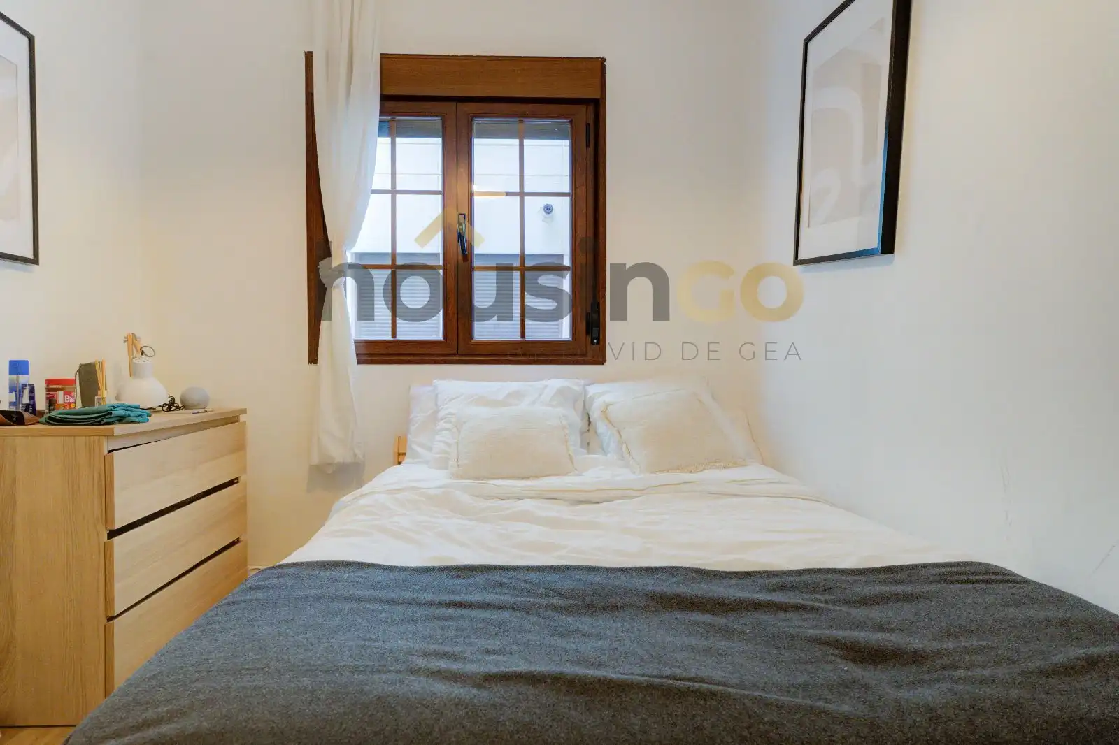 Dormitori de Pis de lloguer en Madrid amb Aire condicionat, Calefacció i Parquet