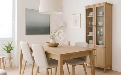 Dining room of Flat for sale in Sant Just Desvern  with Air Conditioner, Swimming Pool and Balcony