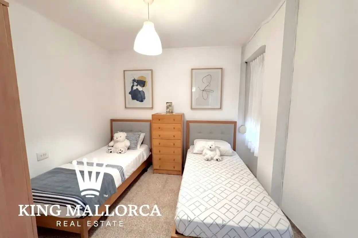 Bedroom of Flat for sale in  Palma de Mallorca  with Air Conditioner, Heating and Terrace