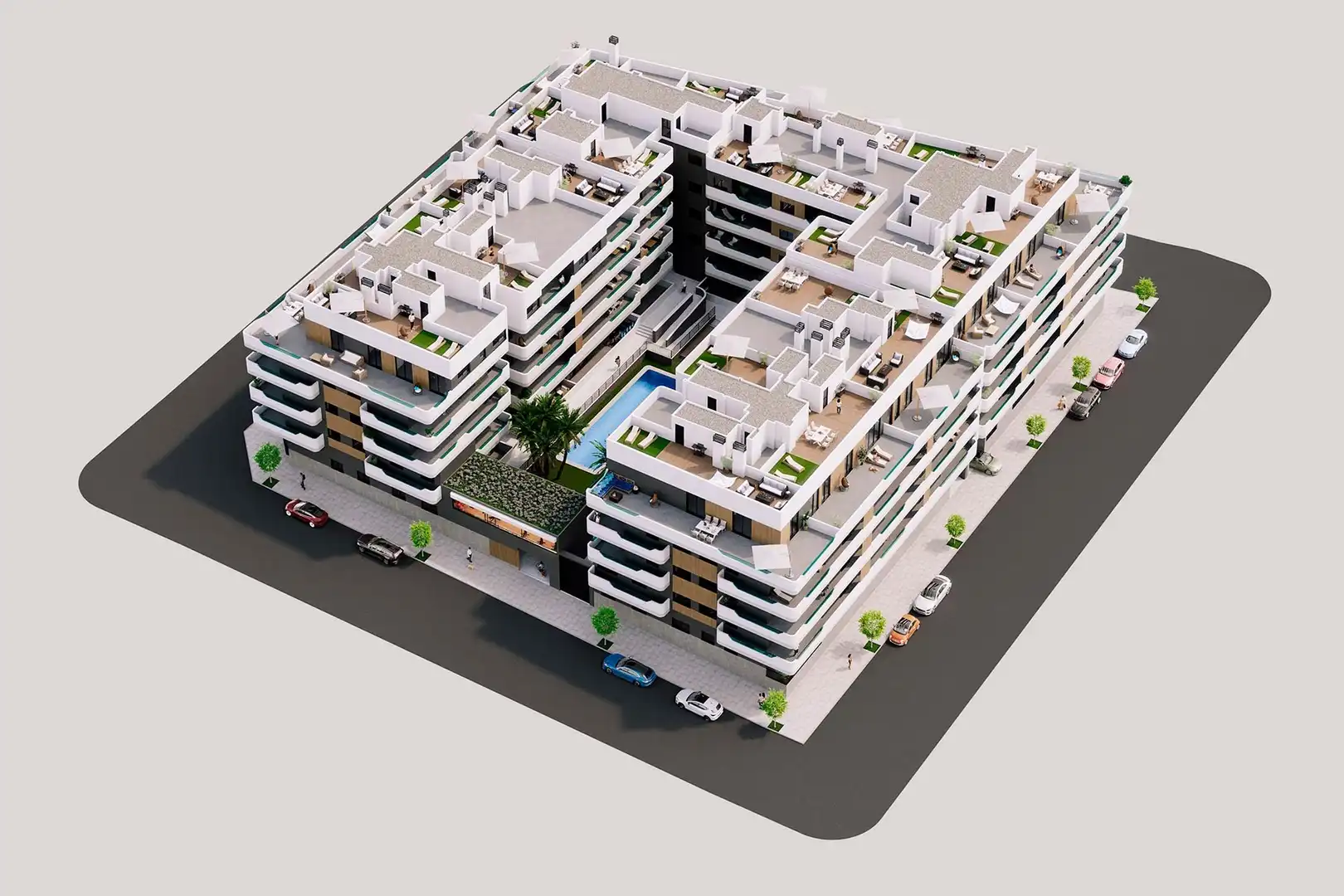 Ático con piscina en venta en Santa Pola ciudad, imagen 7
