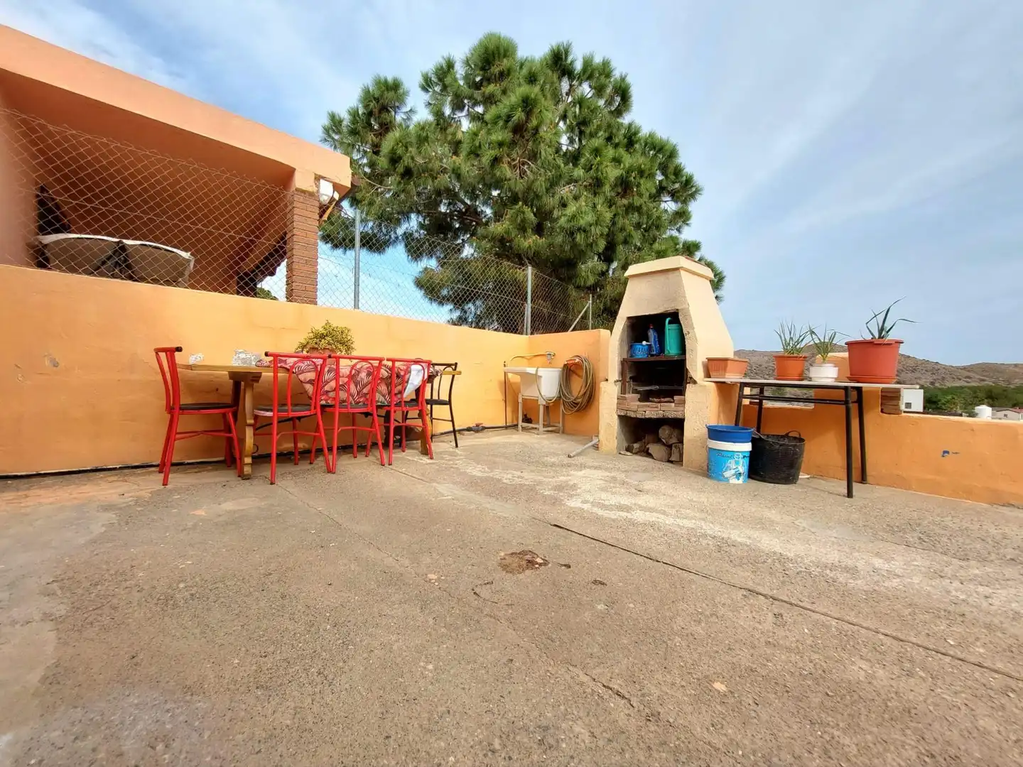 Terrassa de Casa o xalet en venda en Águilas amb Aire condicionat, Jardí privat i Terrassa
