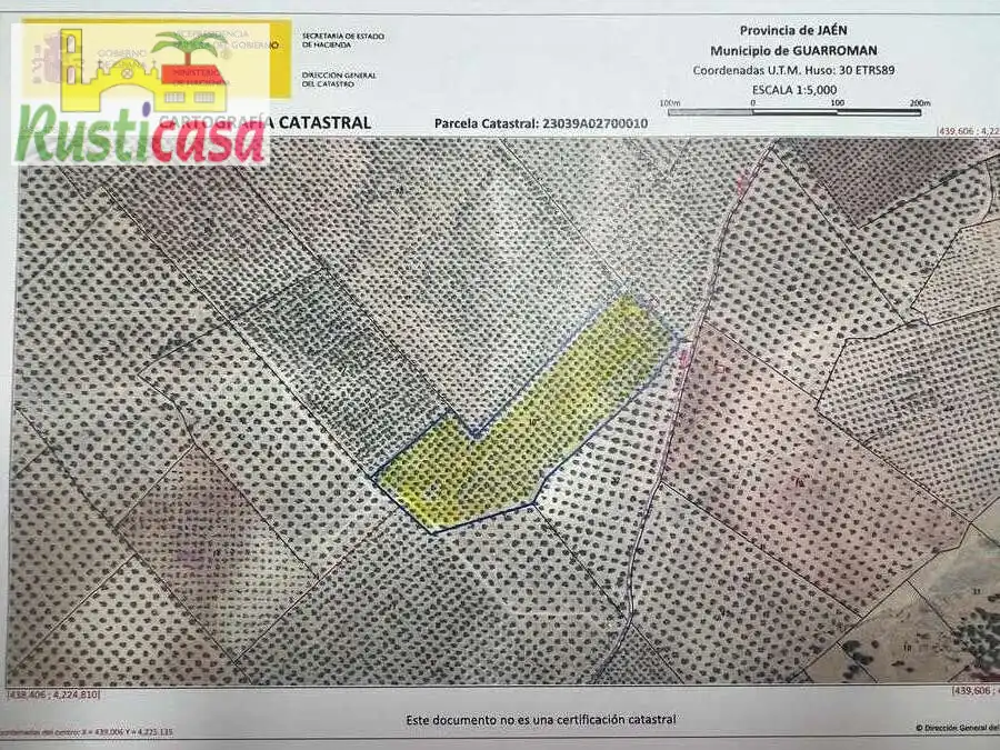 Terreno en venta en Vilches