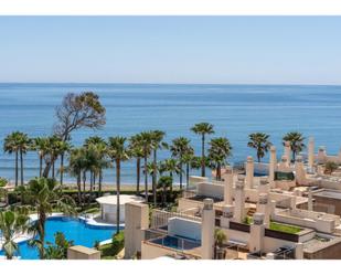 Garden of Flat for sale in Estepona  with Terrace, Swimming Pool and Furnished