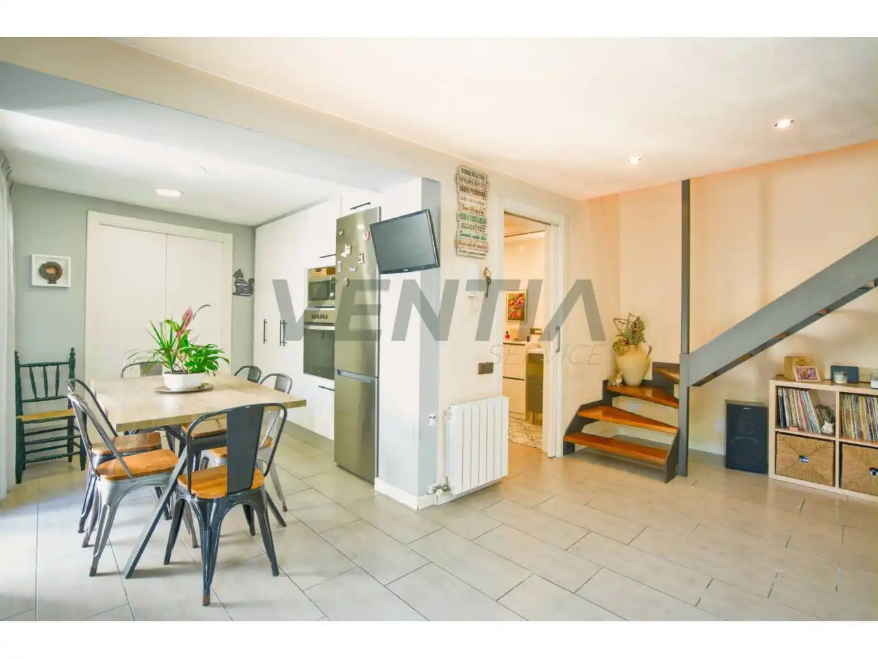 Kitchen of Houses for sale in Sant Feliu de Codines  with Air Conditioner, Heating and Private garden