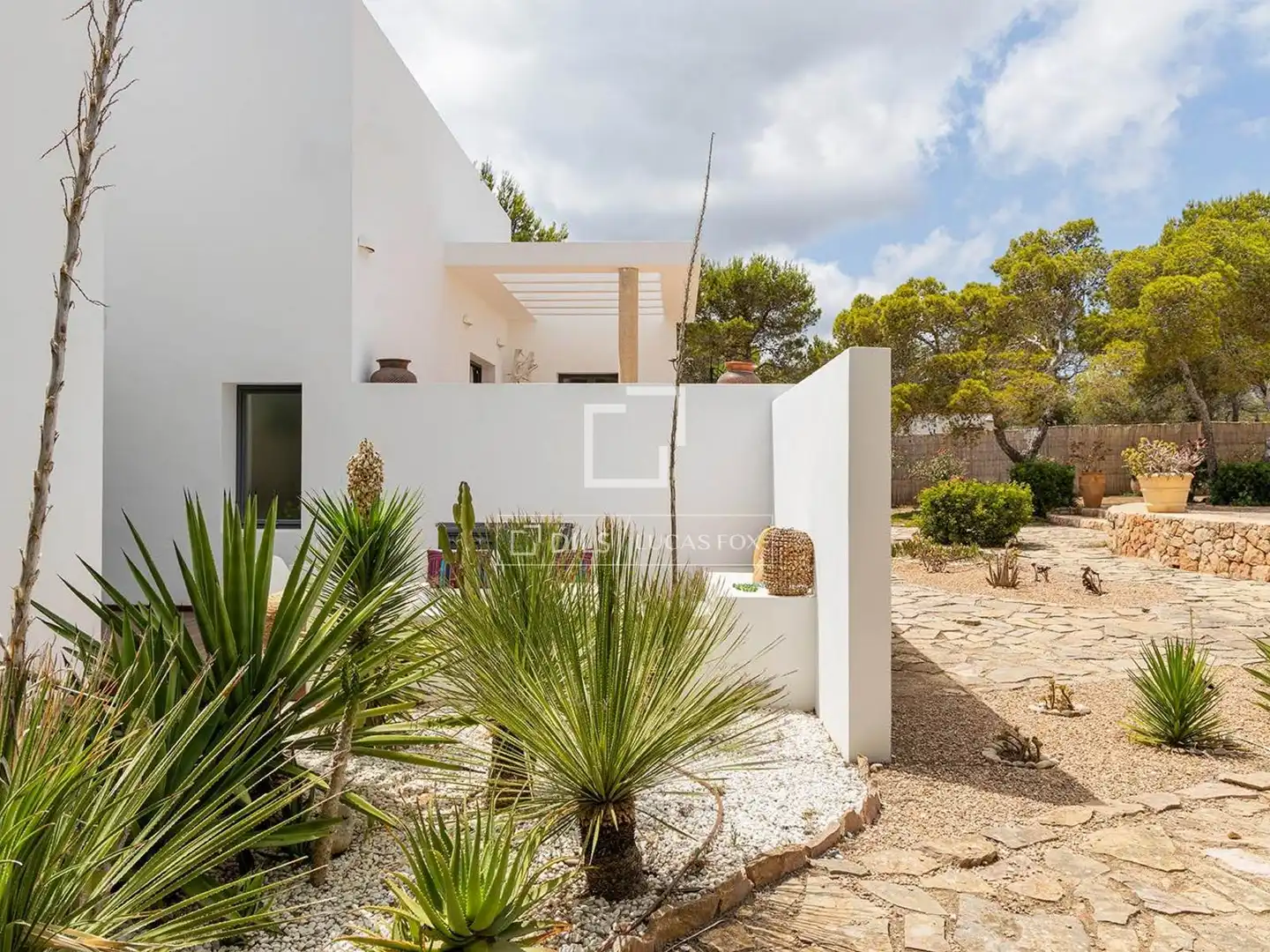 Vista exterior de Casa o chalet de alquiler en Formentera con Aire acondicionado, Jardín privado y Terraza