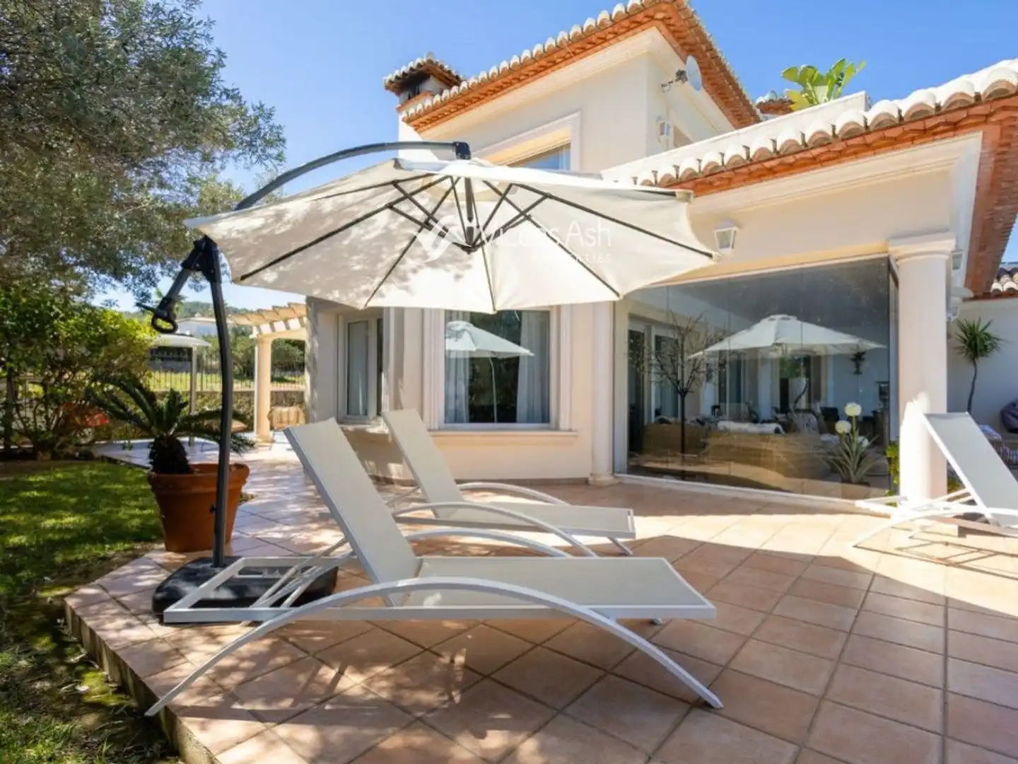 Terrace of Houses for sale in Jávea / Xàbia  with Air Conditioner, Terrace and Swimming Pool