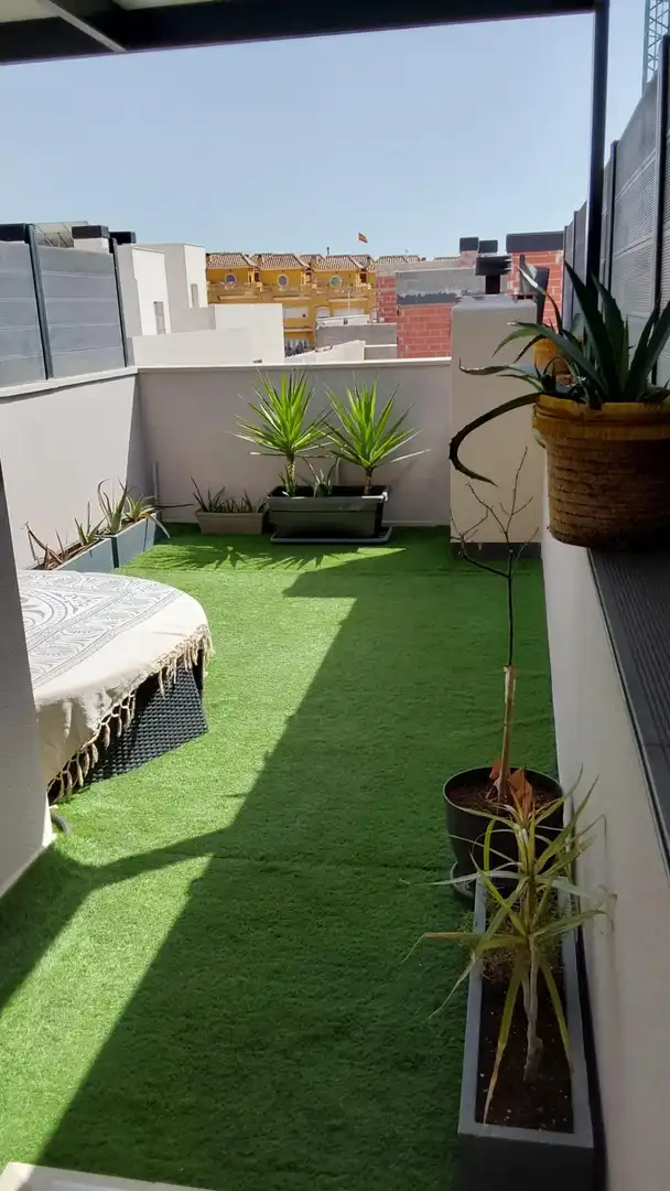 Terrassa de Casa o xalet en venda en Aspe amb Jardí privat, Terrassa i Traster
