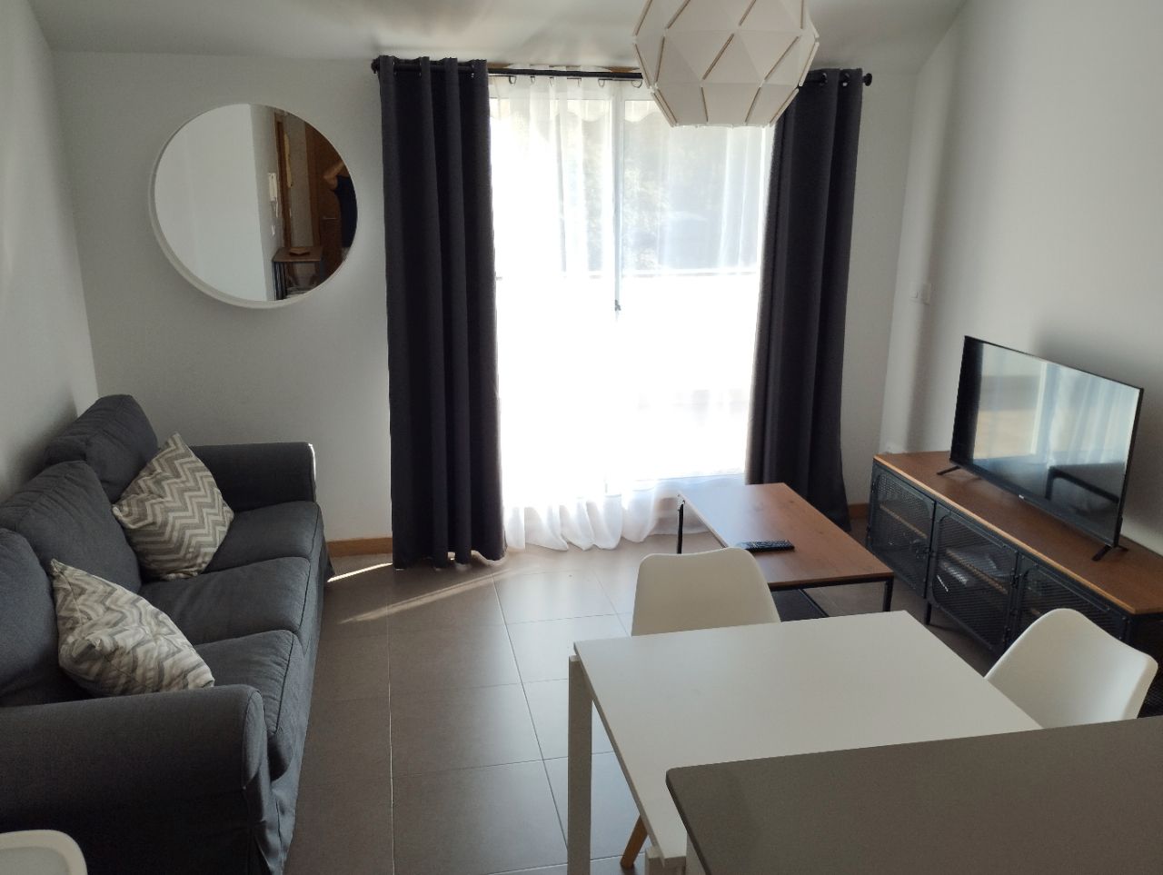 Living room of Flat to rent in Salvaterra de Miño  with Heating, Parquet flooring and Terrace
