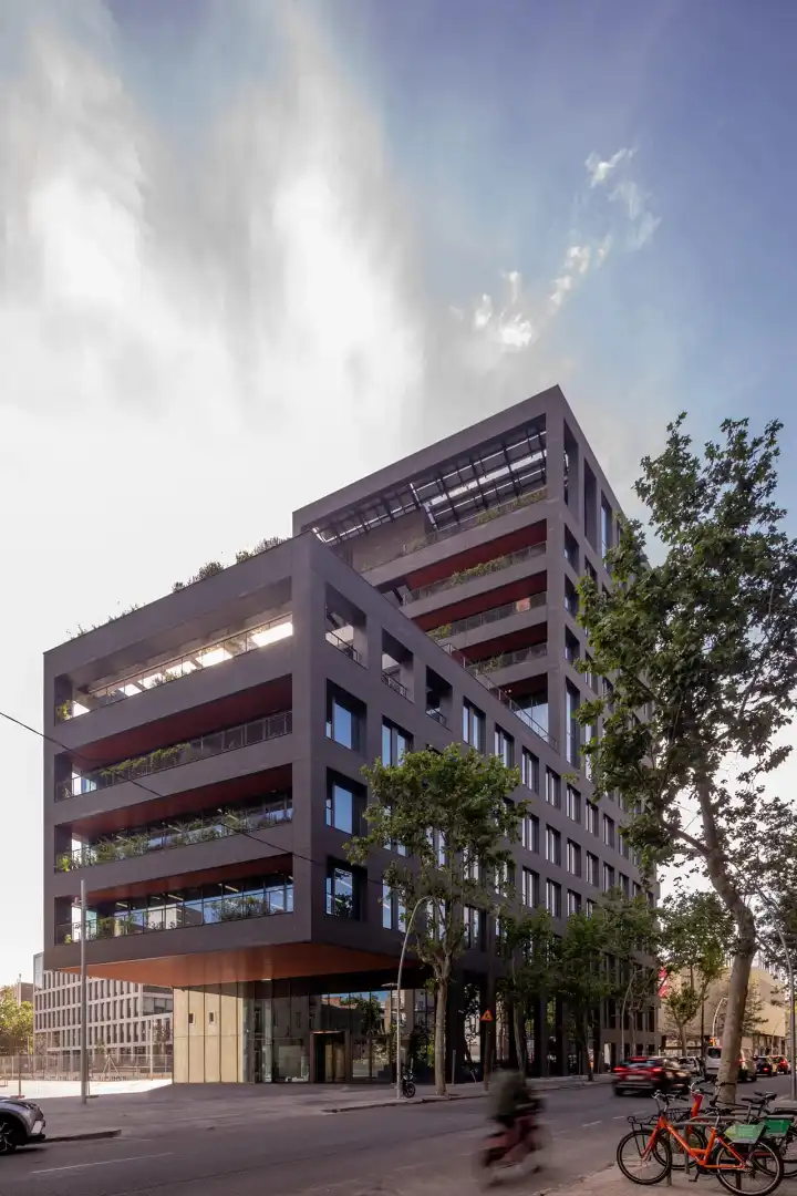 Vista exterior de Oficina de alquiler en Barcelona con Aire acondicionado y Terraza