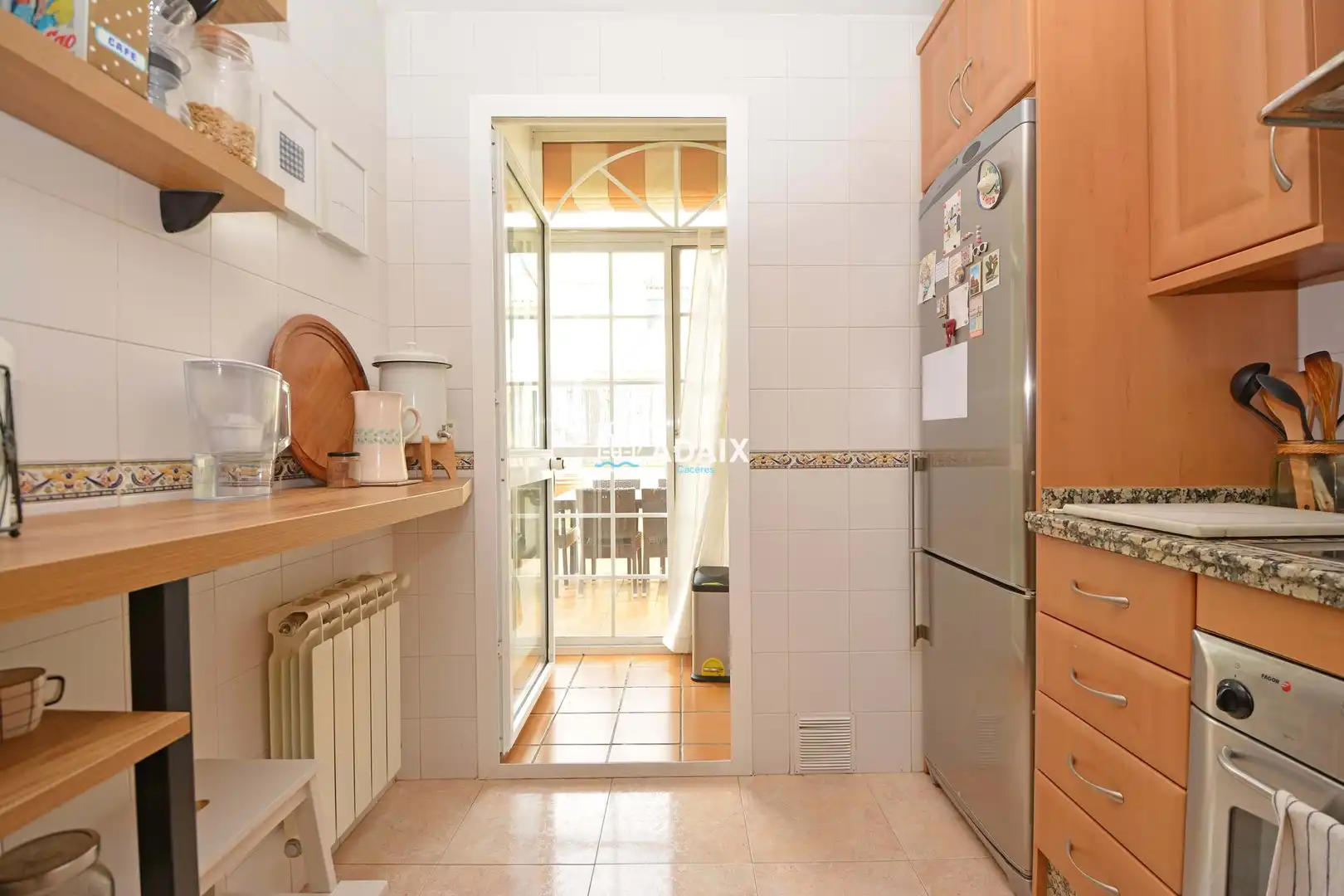 Cuina de Casa o xalet en venda en Cáceres amb Aire condicionat, Calefacció i Terrassa