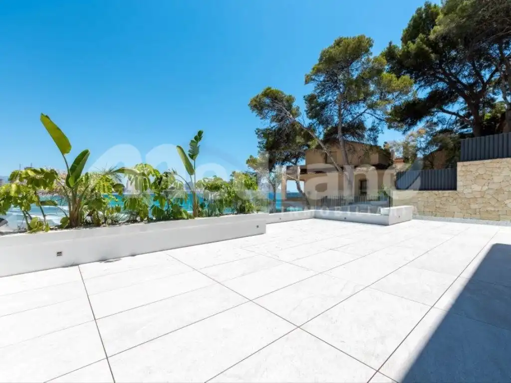 Terrasse von Haus oder Chalet zum Verkauf in Benidorm mit Klimaanlage, Heizung und Privatgarten