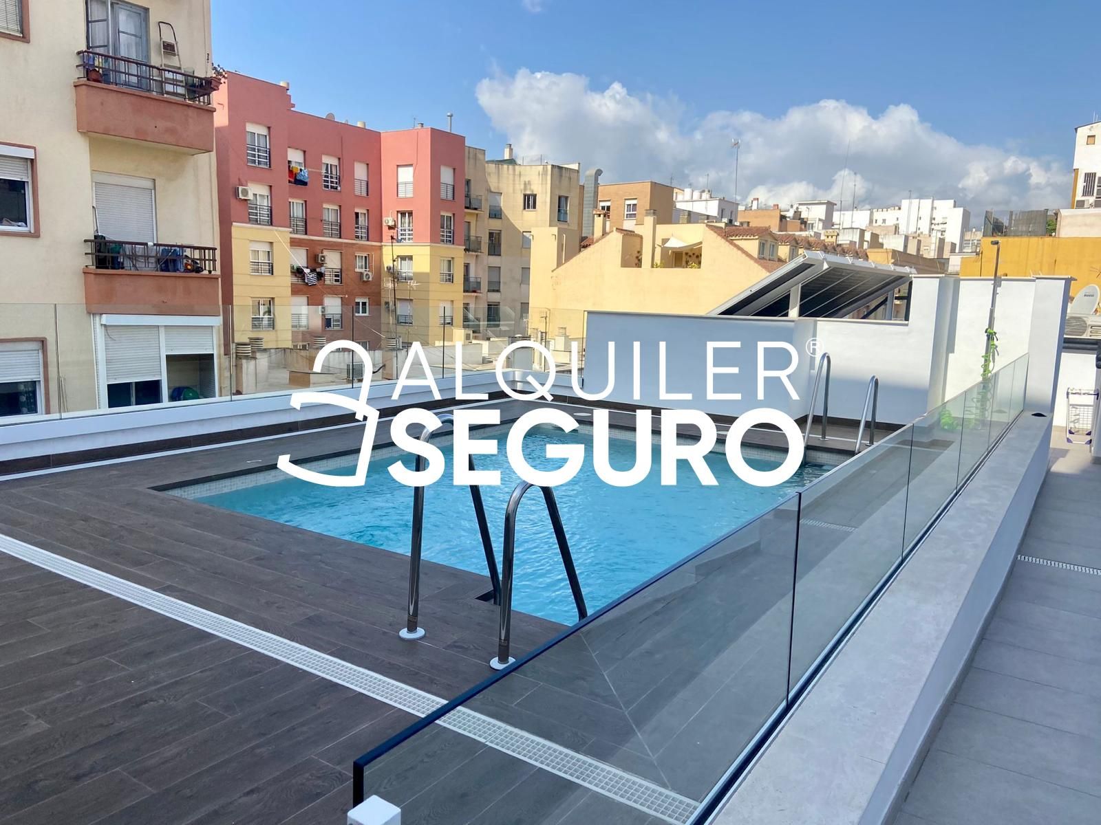 Swimming pool of Flat to rent in Málaga Capital  with Air Conditioner, Swimming Pool and Furnished