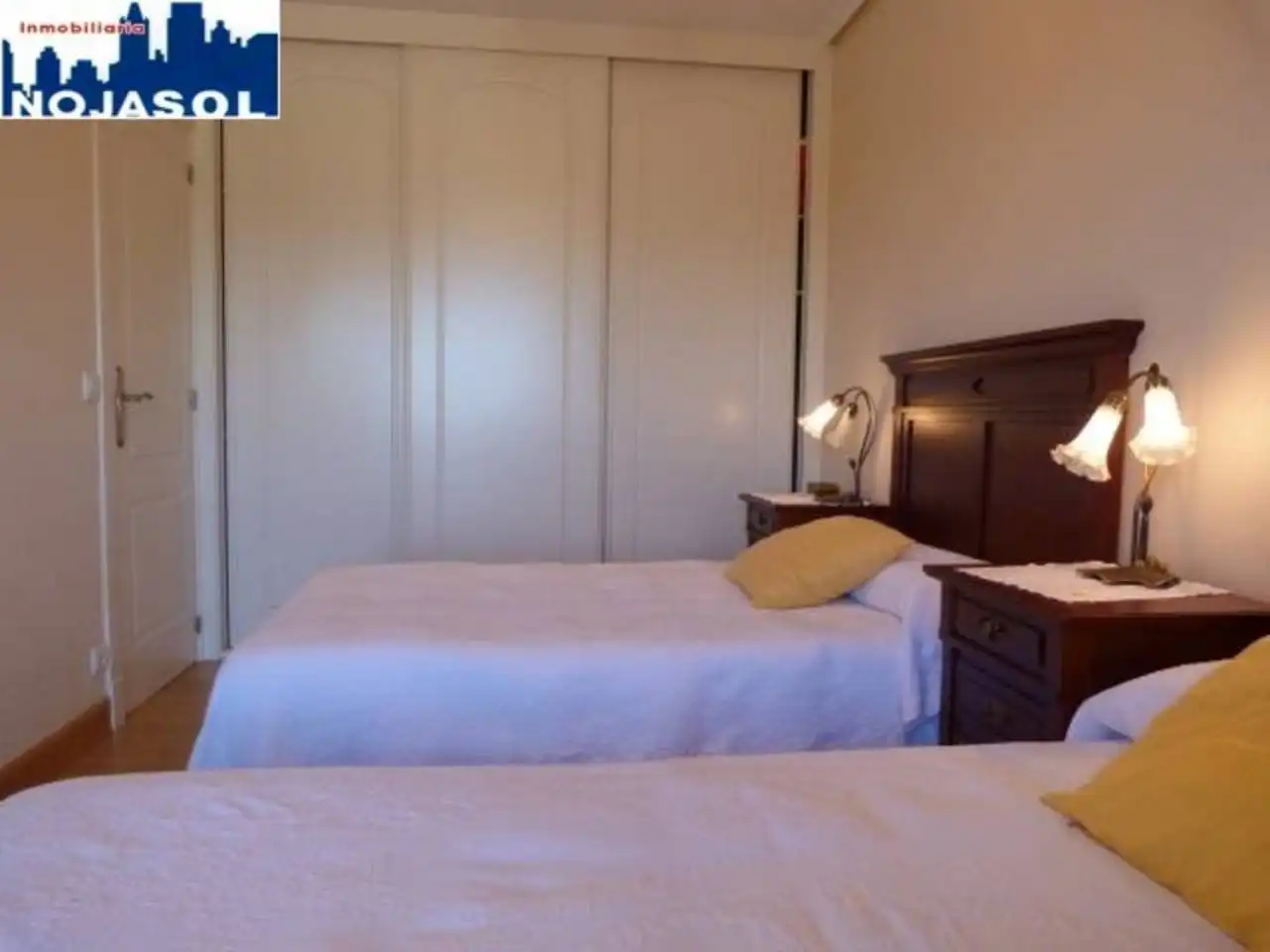 Bedroom of Flat for rent in Noja  with Heating, Terrace and Furnished