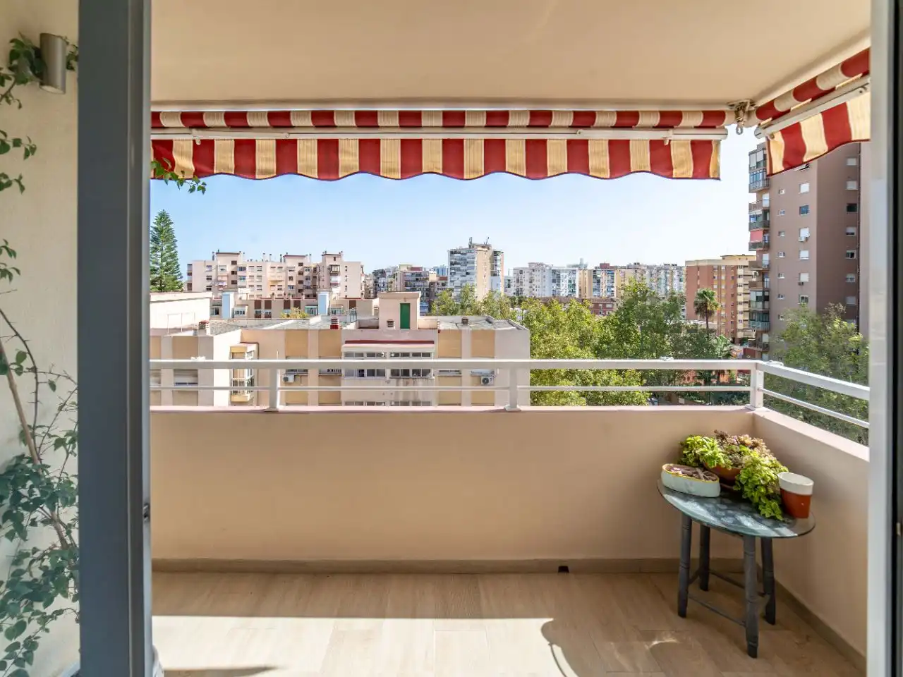 Balcony of Flat for sale in Málaga Capital  with Air Conditioner, Terrace and Balcony