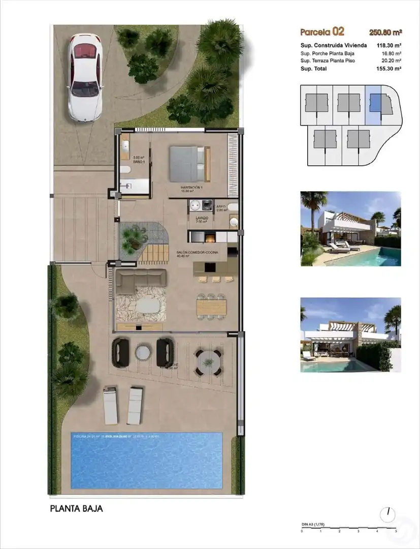 Adosado con piscina en venta en Monforte del Cid, imagen 24