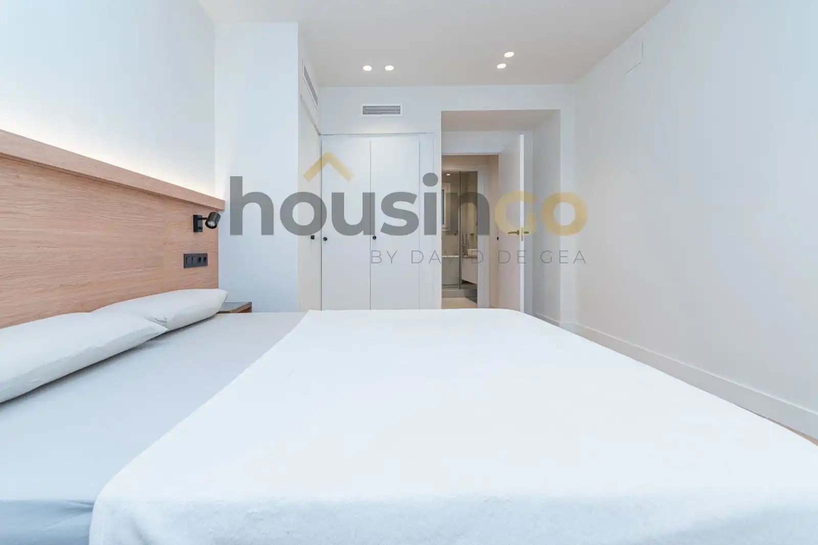 Schlafzimmer von Wohnung zum Verkauf in Madrid mit Klimaanlage, Heizung und Parkett