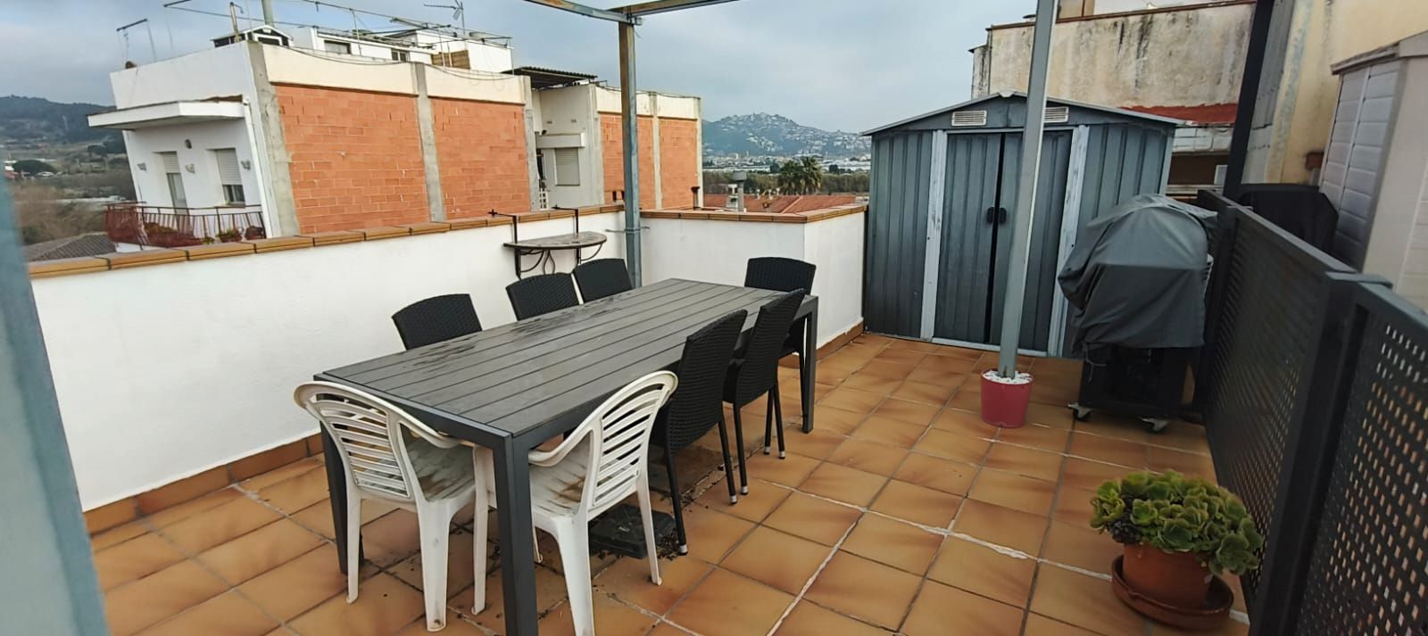 Terrace of Flat for sale in Pineda de Mar  with Air Conditioner, Heating and Private garden
