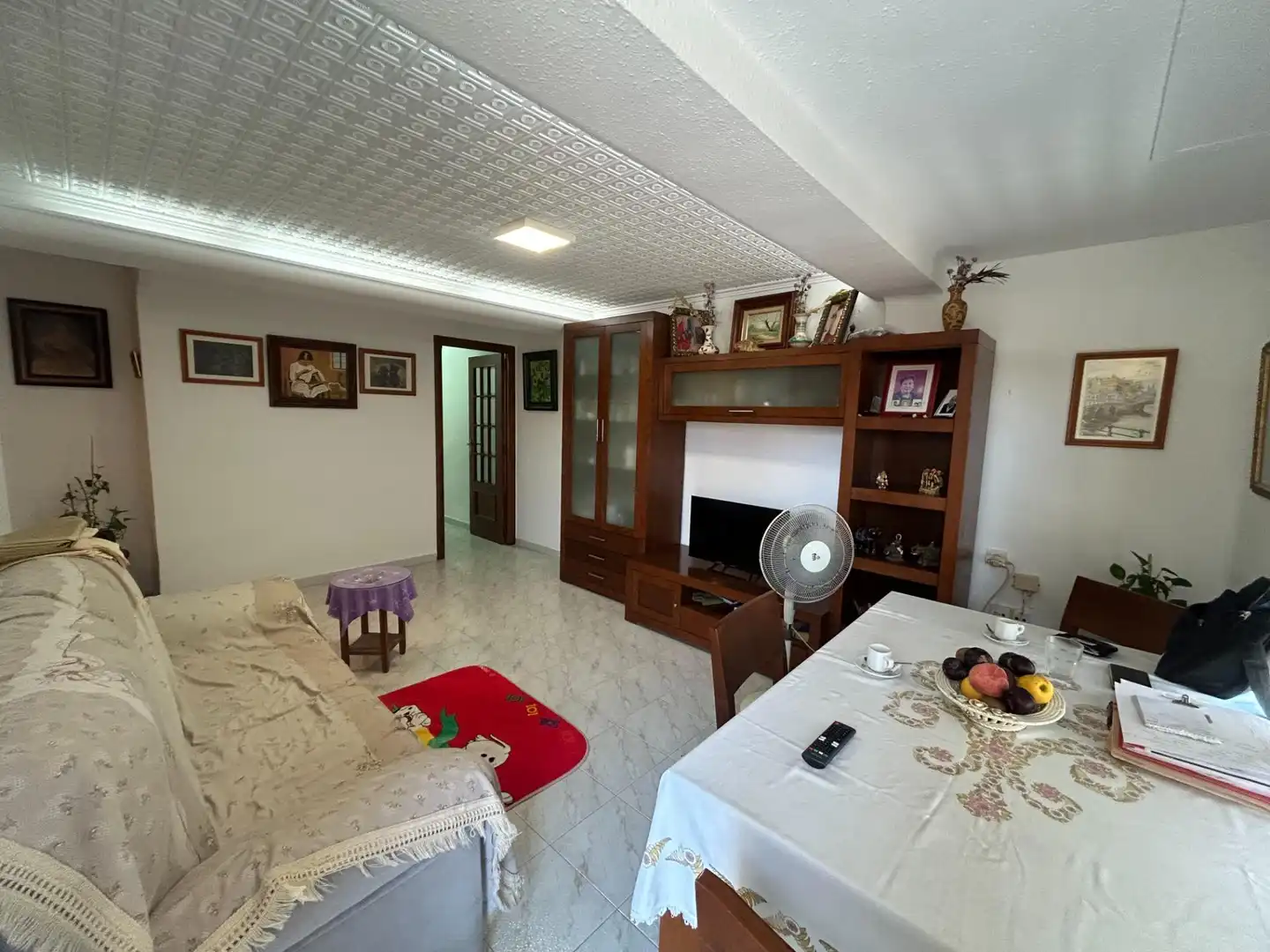 Sala d'estar de Pis en venda en Cullera amb Aire condicionat, Moblat i Balcó