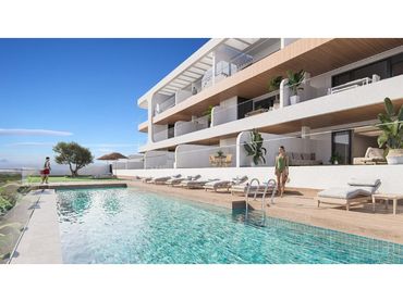 Appartement compact avec piscine à vendre à Benijófar