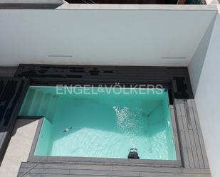 Swimming pool of Single-family semi-detached for sale in Quartell  with Air Conditioner, Terrace and Swimming Pool