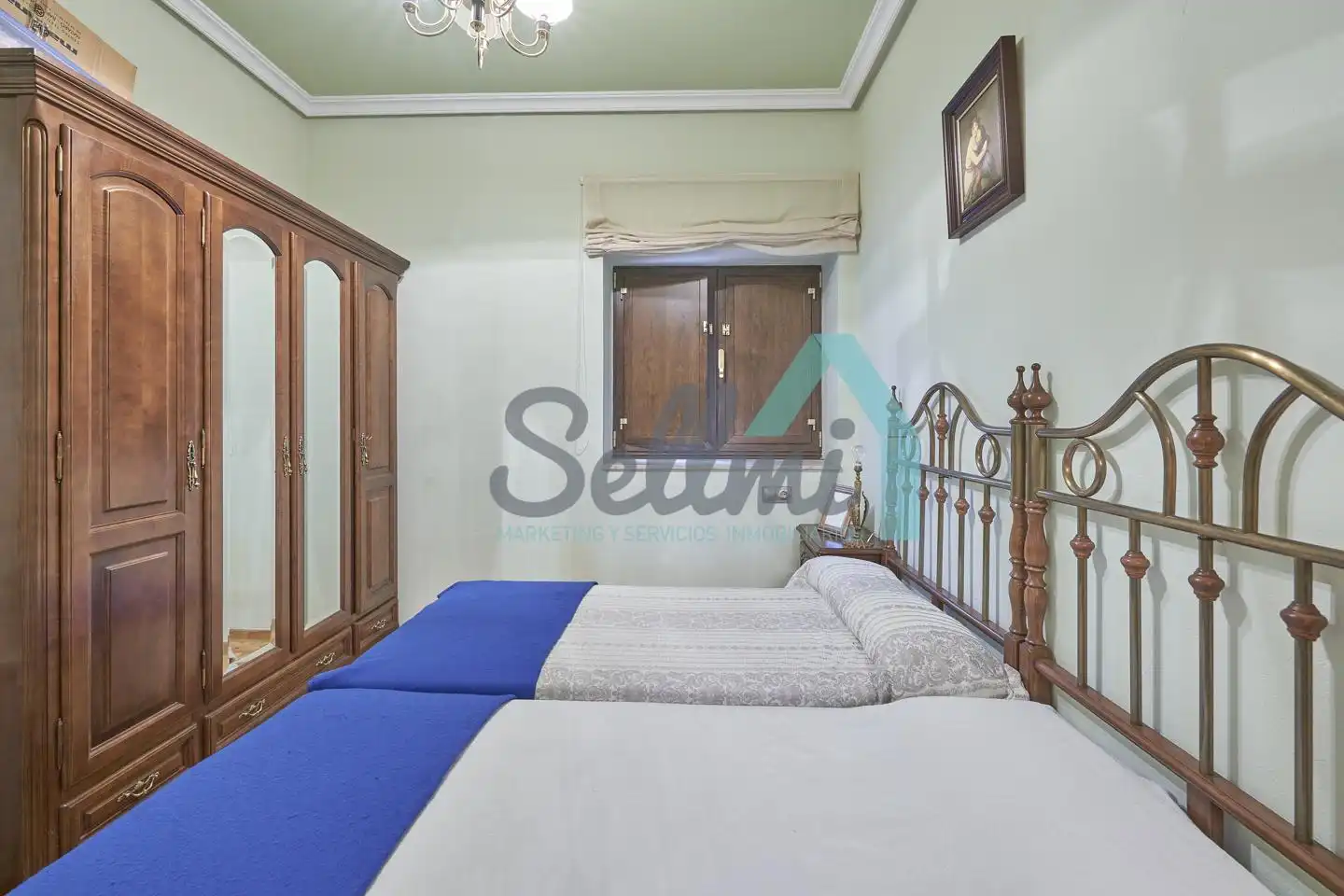 Bedroom of Houses for sale in Ribera de Arriba  with Heating, Private garden and Terrace