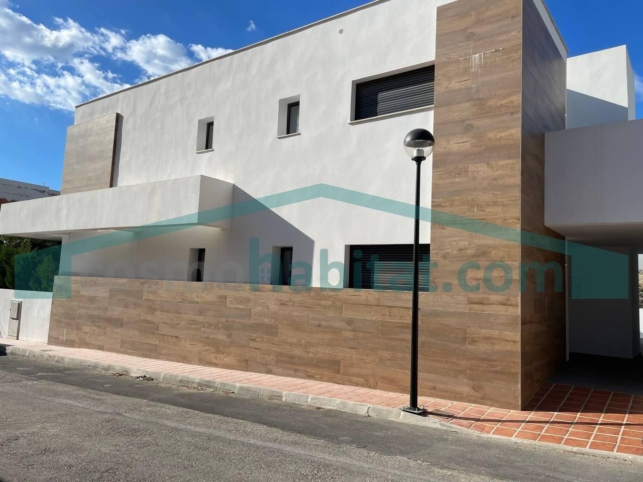 Vista exterior de Apartament en venda en Benitachell / El Poble Nou de Benitatxell amb Aire condicionat, Calefacció i Jardí privat