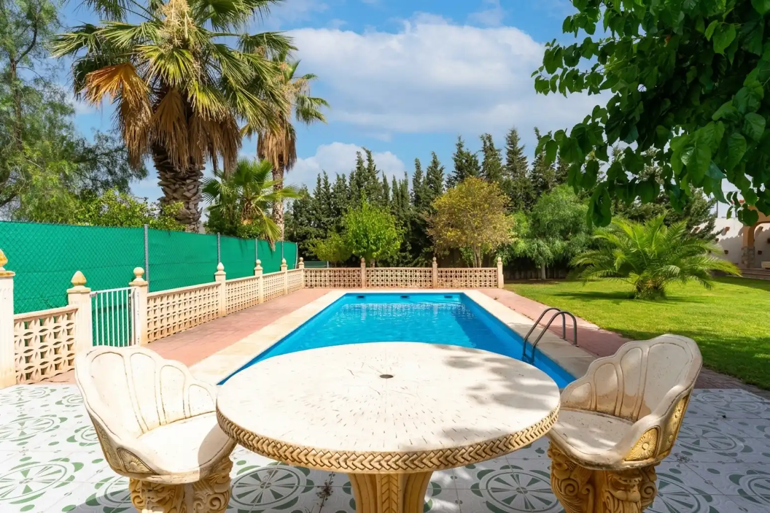 Swimming pool of Houses for sale in Abarán  with Air Conditioner, Heating and Private garden