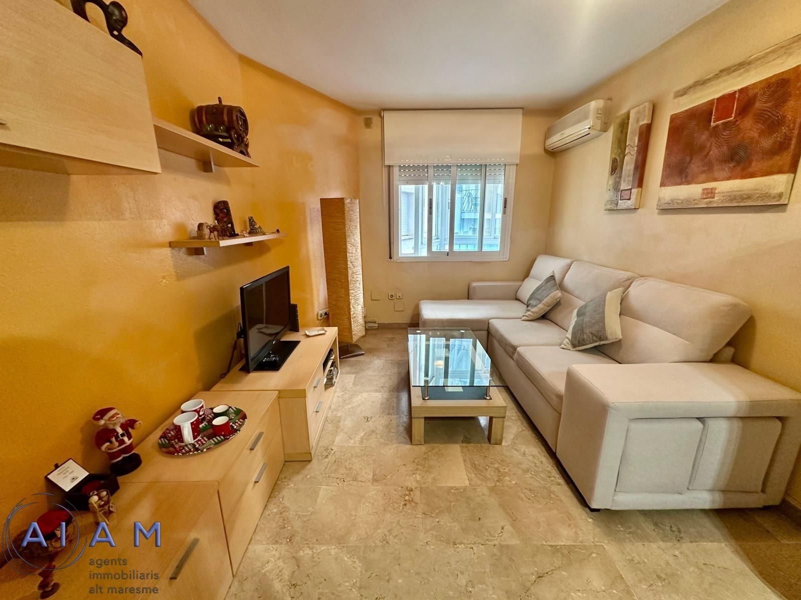 Living room of Flat for sale in Pineda de Mar  with Air Conditioner and Storage room