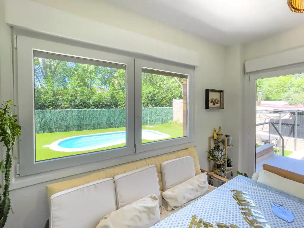 Swimming pool of Detached homes for sale in Las Rozas de Madrid  with Private garden, Terrace and Storage room