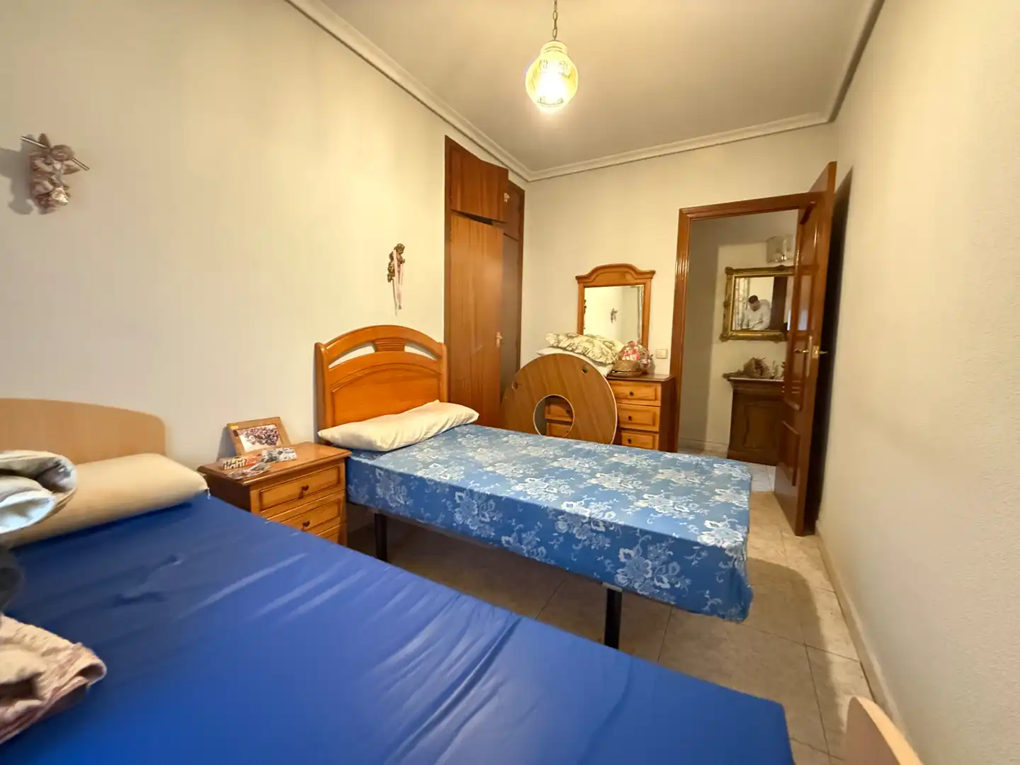 Bedroom of Flat for sale in Plasencia  with Furnished, Oven and Washing machine
