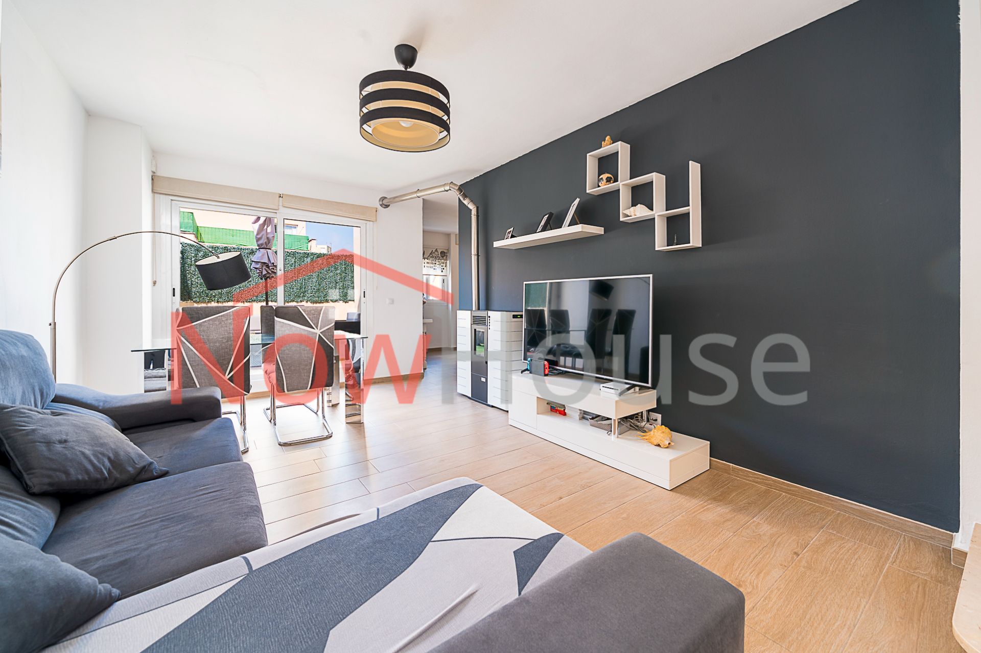 Sala de estar de Ático en venta en  Palma de Mallorca con Calefacción, Terraza y Amueblado