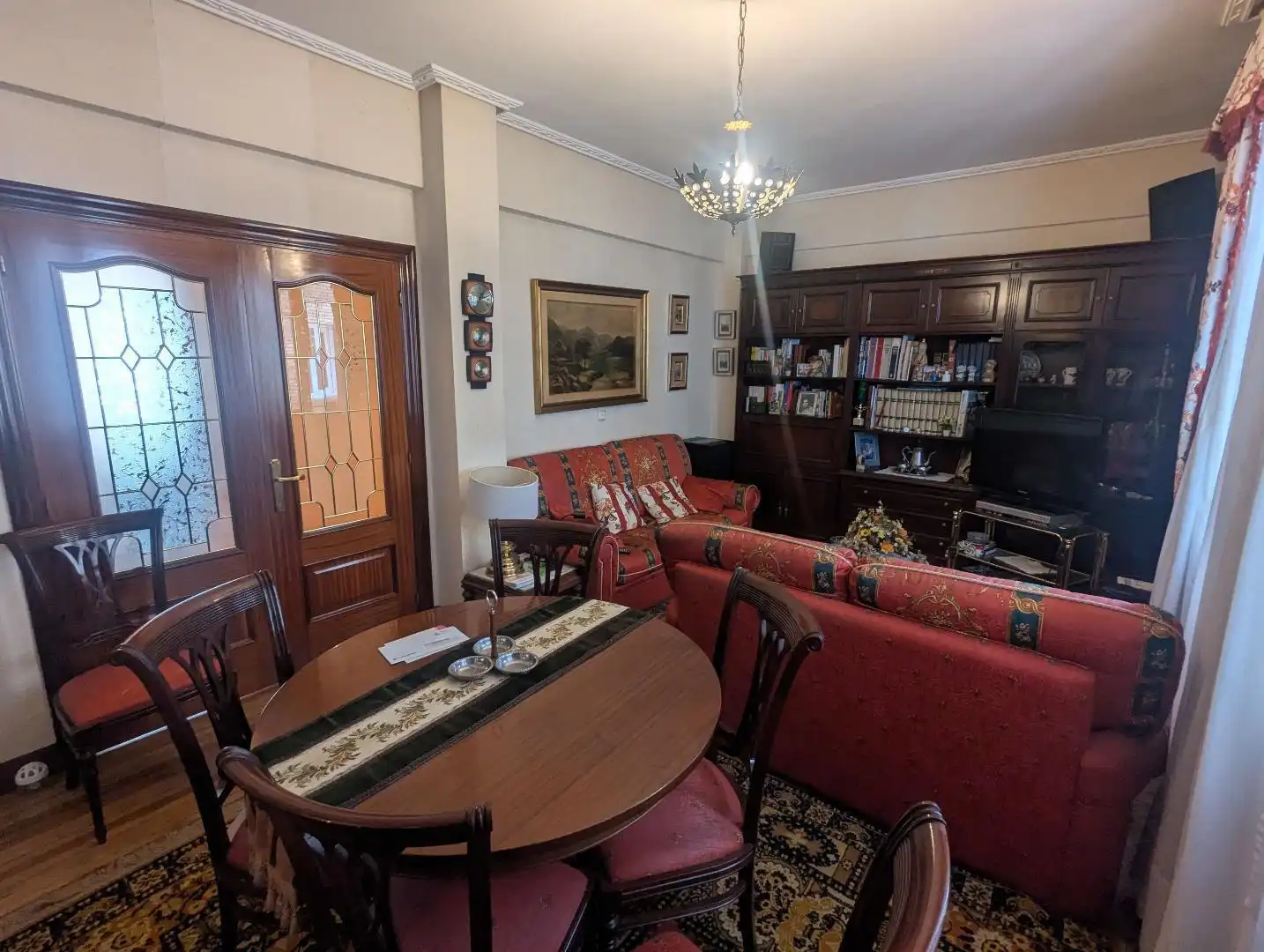 Sala de estar de Piso en venta en Bilbao  con Amueblado