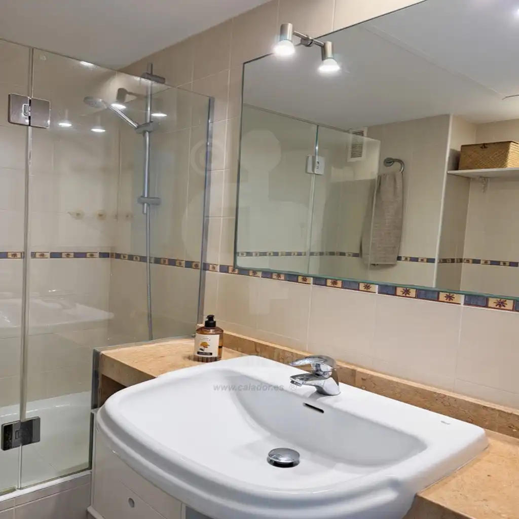 Bany de Apartament en venda en Santanyí amb Aire condicionat, Calefacció i Jardí privat