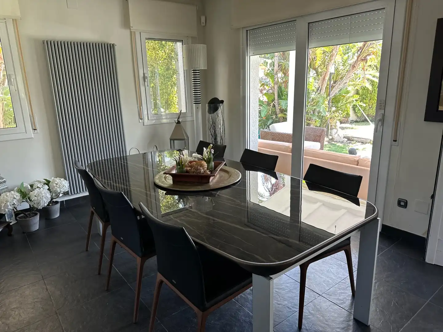 Comedor de Casa o chalet de alquiler en Mont-roig del Camp con Aire acondicionado, Jardín privado y Parquet