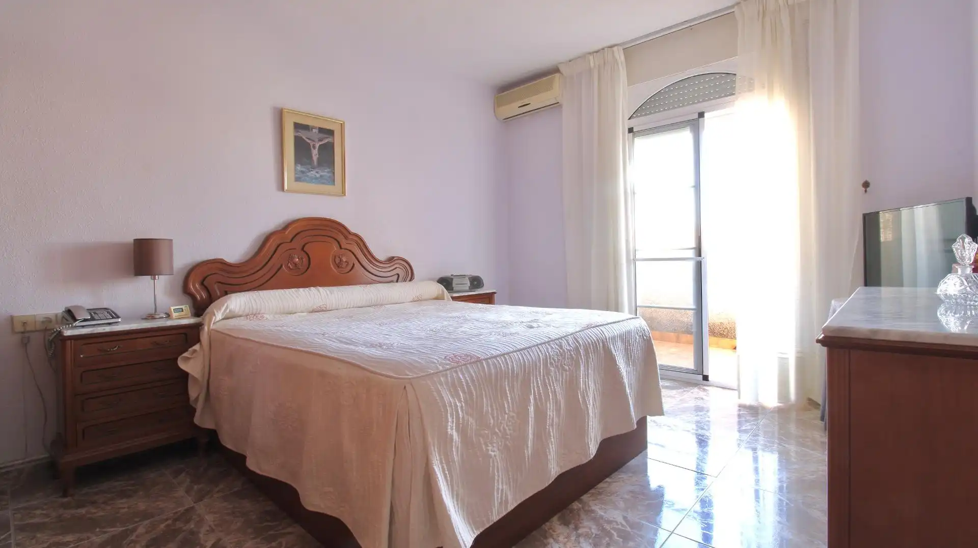 Habitación de Casa adosada en venta en Roquetas de Mar con Aire acondicionado, Terraza y Trastero