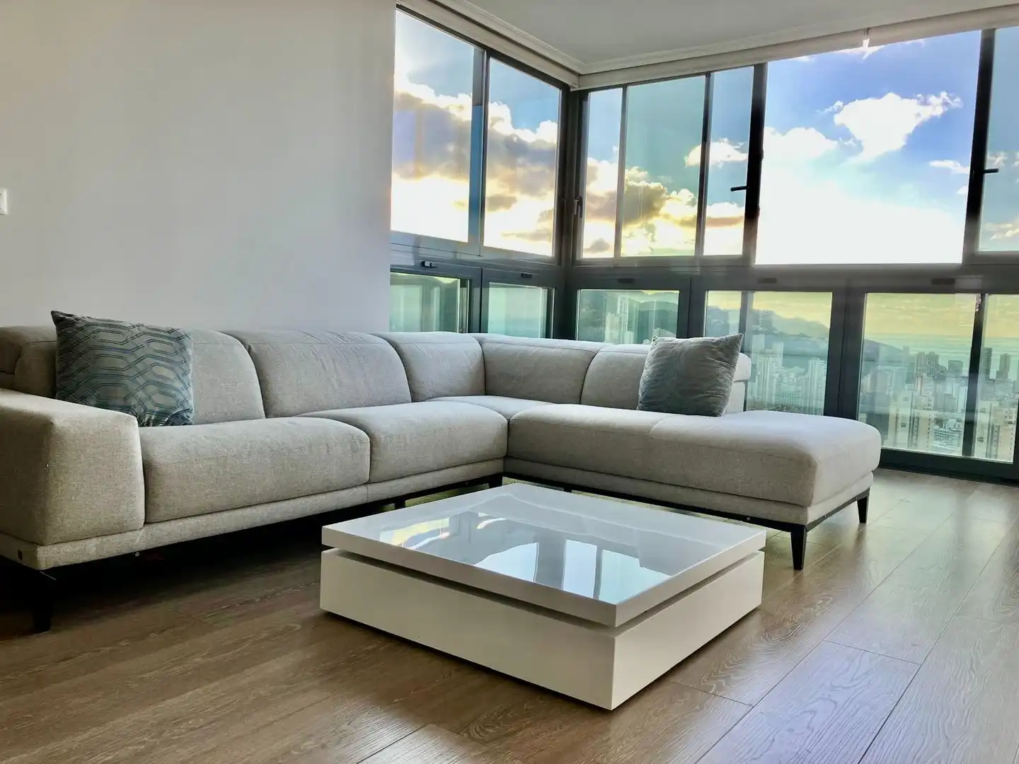 Living room of Attic for rent in Benidorm  with Community pool