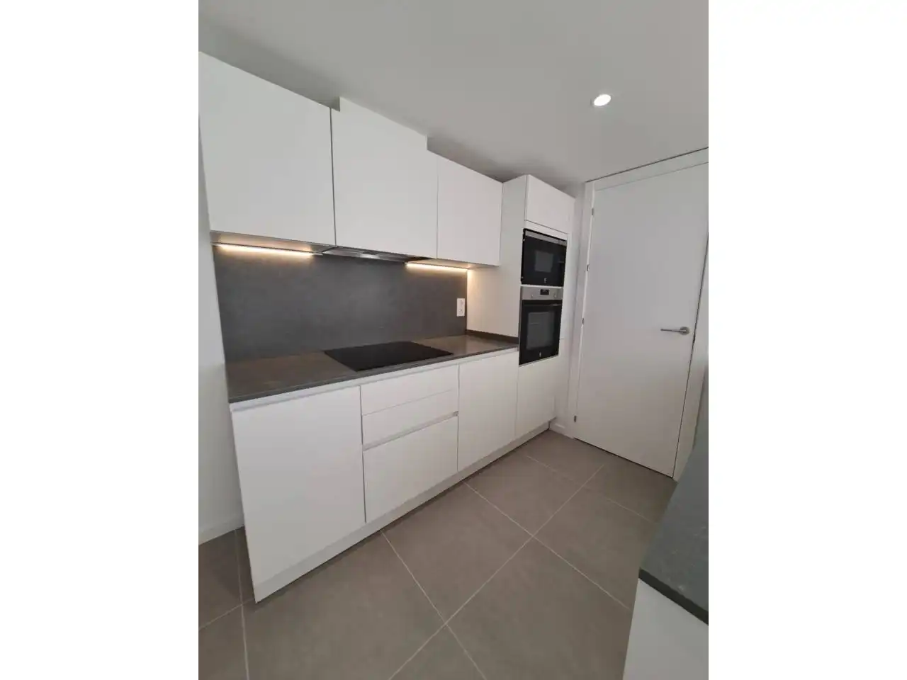 Cocina de Piso de alquiler en Sabadell con Aire acondicionado, Calefacción y Parquet